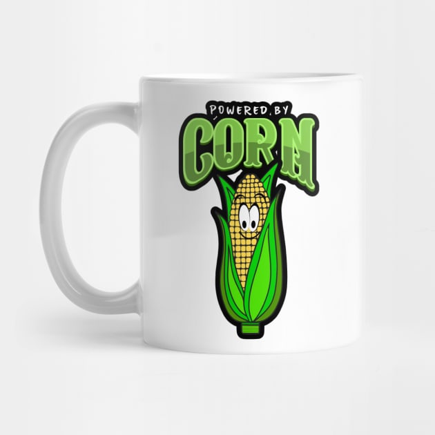 POWERED By Corn On The Cob by SartorisArt1